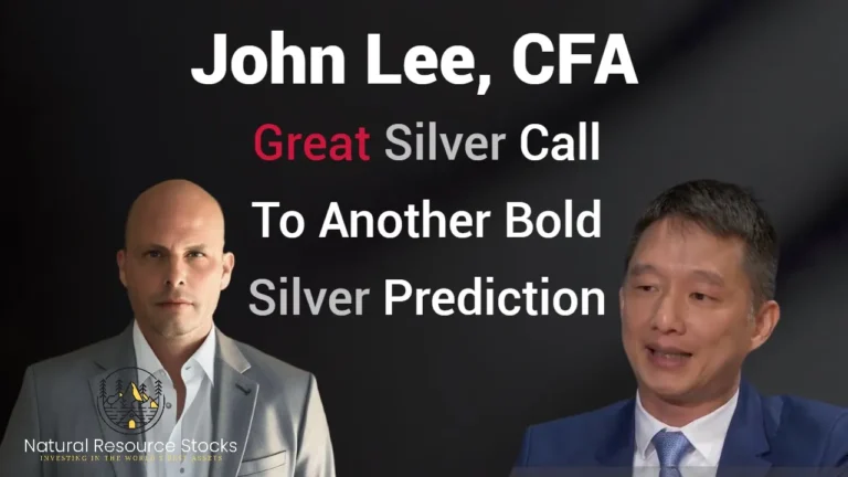 John Lee, CFA: Silver Stocks Offer Great Value and Will Run From Here
