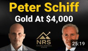 Peter Schiff: Gold $4,000 Isn’t The Top