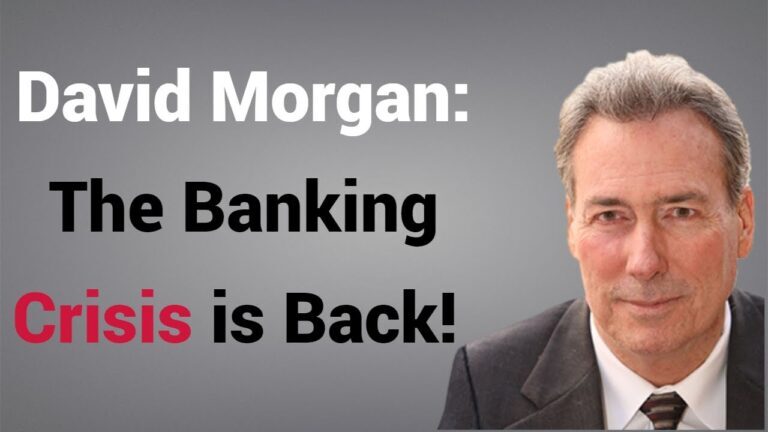 The Bank Crisis Never Left and It is About to Hit Again! David Morgan of The Morgan Report