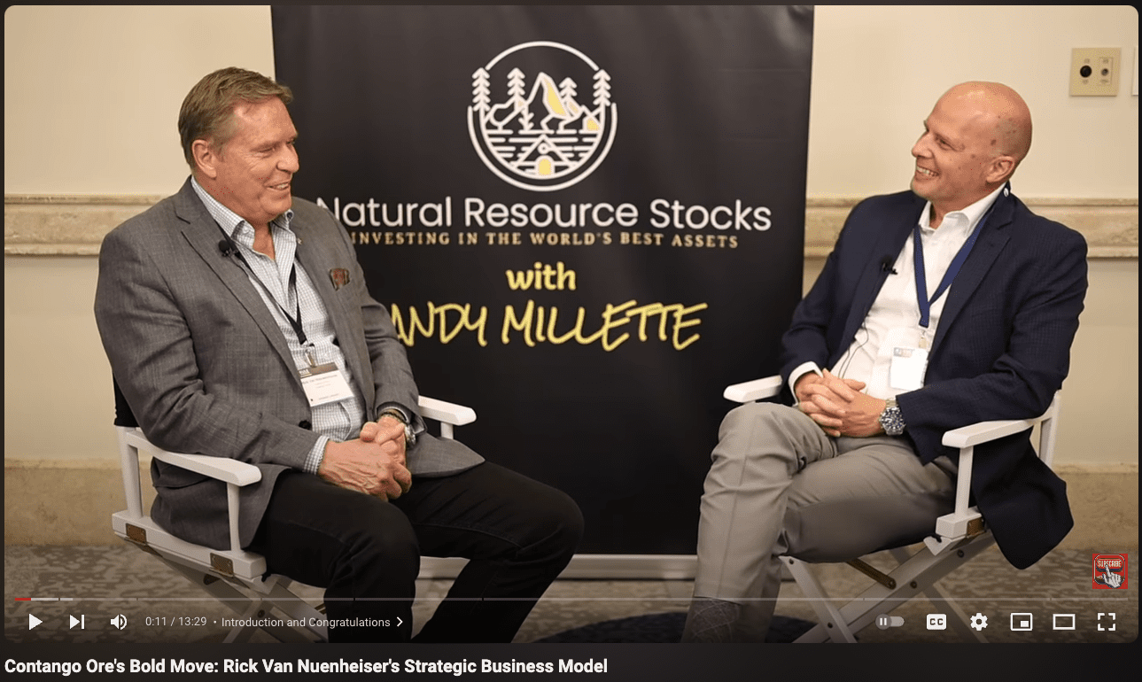 Contango Ore's Bold Move: Rick Van Nuenheiser's Strategic Business Model